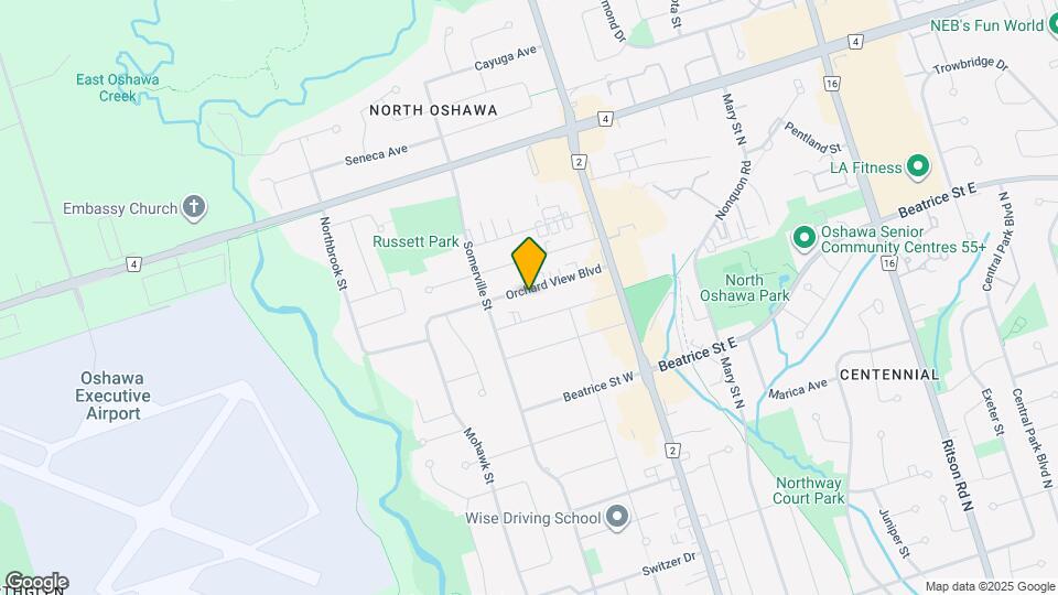 89 Orchard View Blvd Map and Location Details