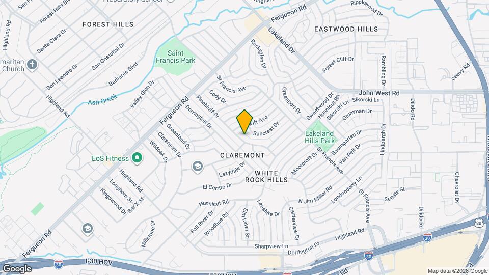 2476 Pinebluff Dr Map and Location Details