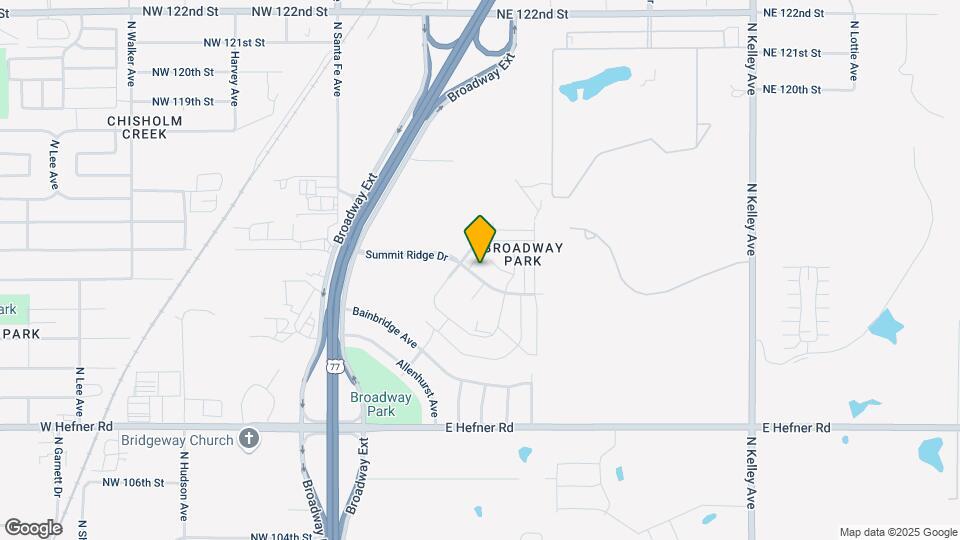 407 Summit Ridge Dr Map and Location Details