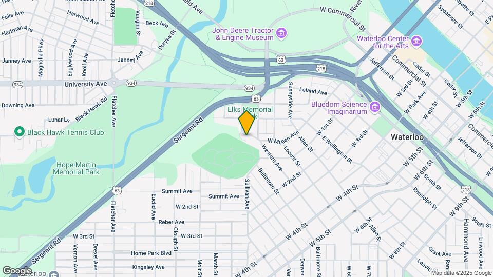 1229 W Mullan Ave Map and Location Details
