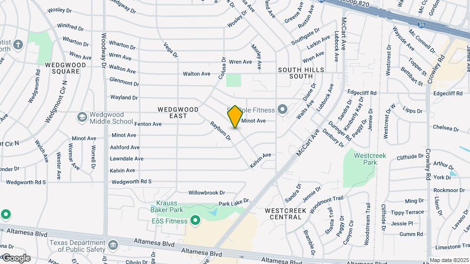 3413 Wayland Dr Map and Location Details