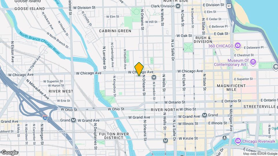 355 W Superior St Mapa y Detalles de la Ubicación