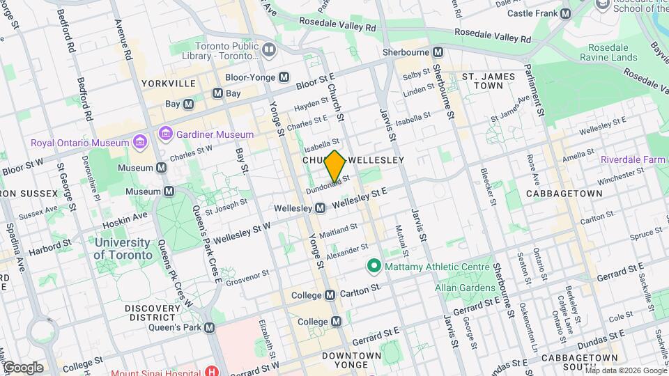 33 Dundonald St Map and Location Details