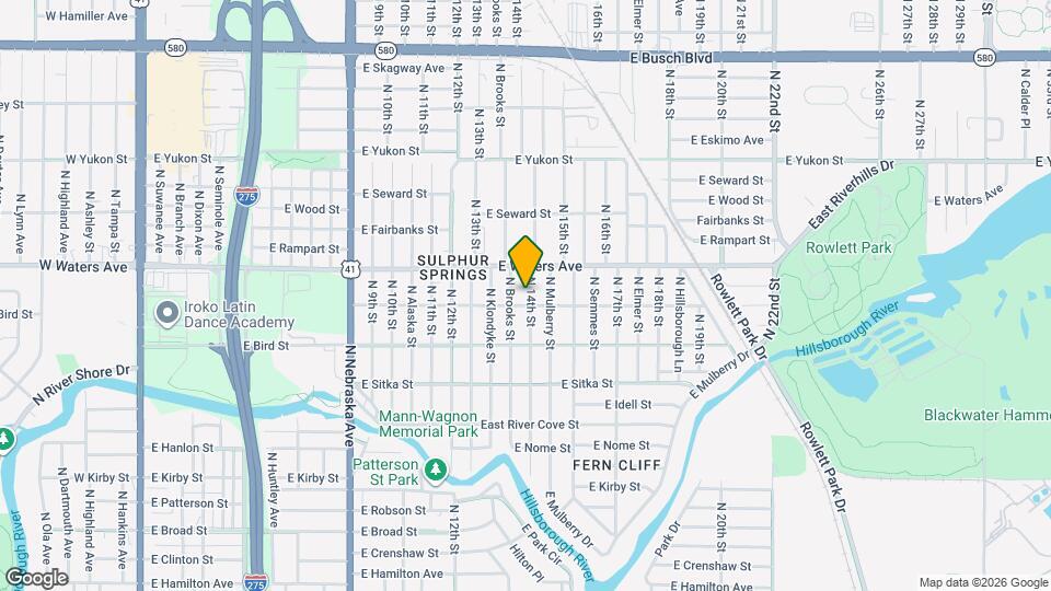 8306 N 14th St Map and Location Details