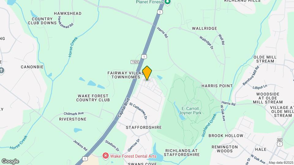 515 Brushford Ln Map and Location Details