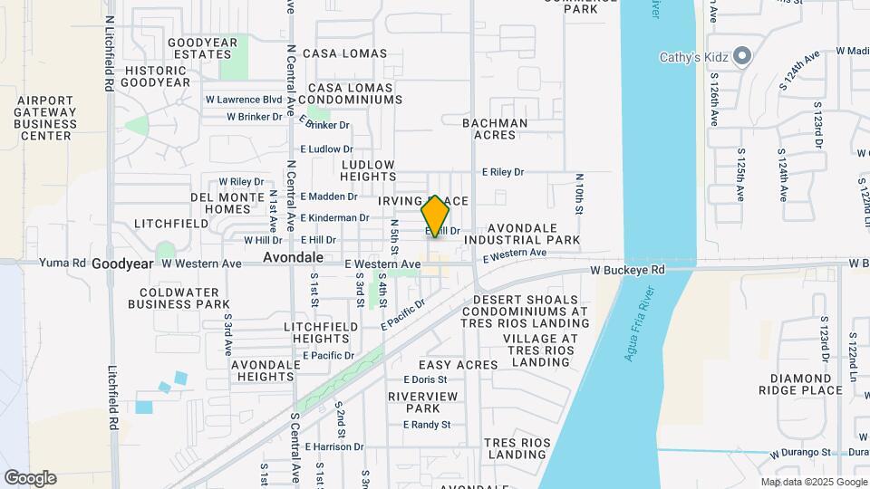 Agua Fria Apartment Mapa y Detalles de la Ubicación