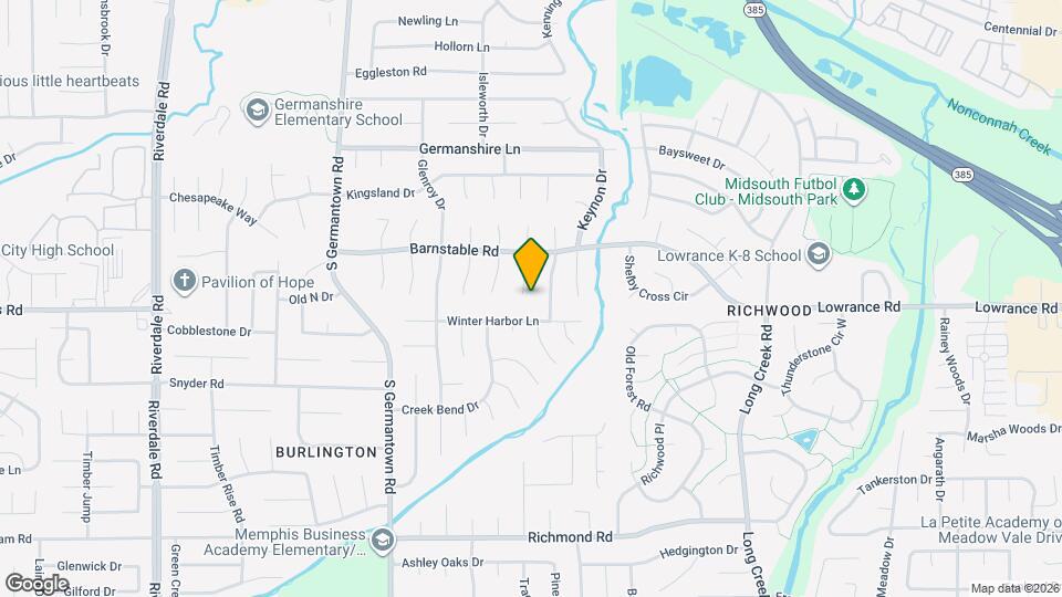 4132 Cohasset Cove Map and Location Details