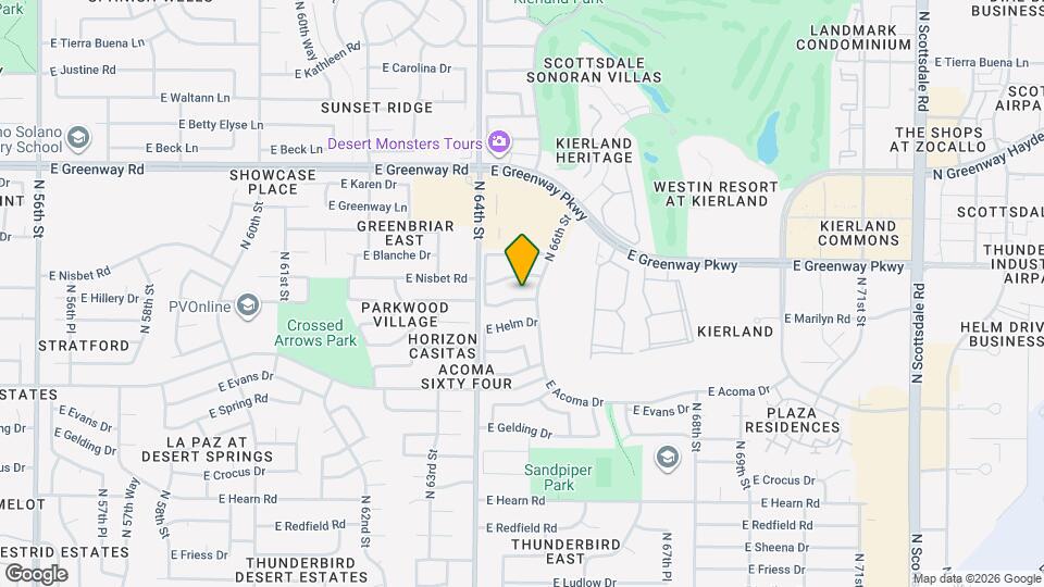 6502 E Marilyn Rd Map and Location Details