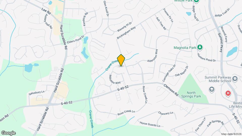 318 Wiltshire Way Map and Location Details