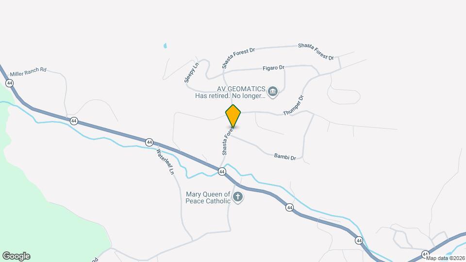 7083 Shasta Forest Dr Map and Location Details