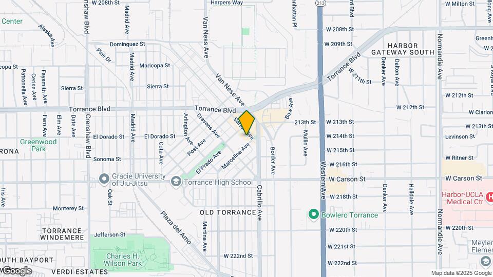 1321 Sartori Ave-Unit -.5 Map and Location Details