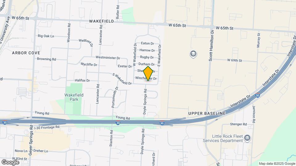 12 S Wakefield Dr Map and Location Details