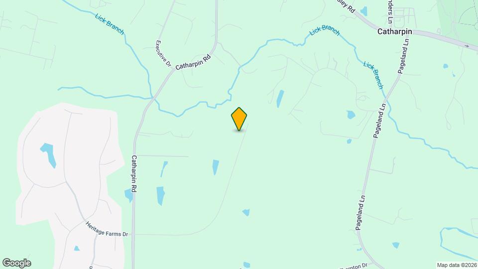 13210 Catharpin Valley Dr Map and Location Details