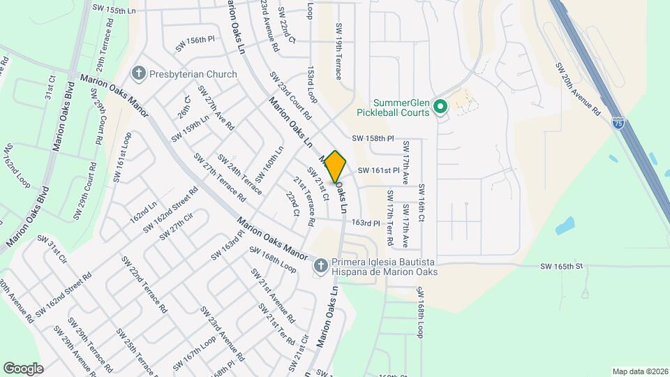528 Marion Oaks Ln Map and Location Details