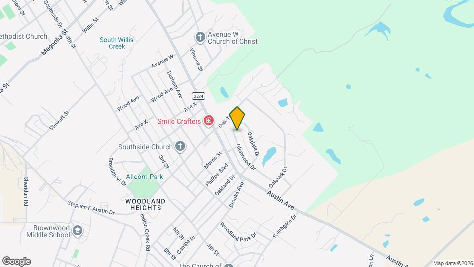 3902 Glenwood Dr Map and Location Details