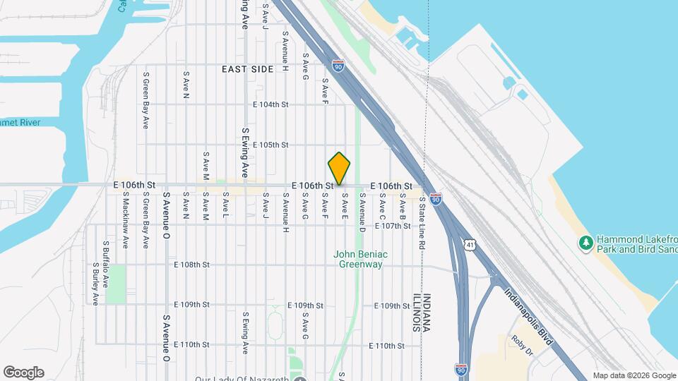10600 S Avenue East Unit A Map and Location Details