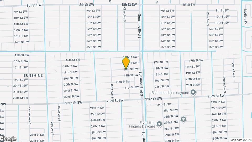 3203 18th St SW Mapa y Detalles de la Ubicación