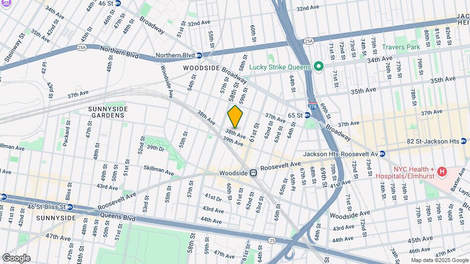 5906 B 38th Ave Mapa y Detalles de la Ubicación