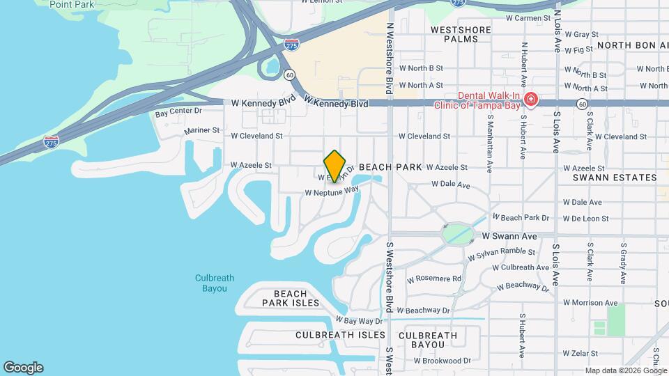 5009 W Neptune Way Map and Location Details