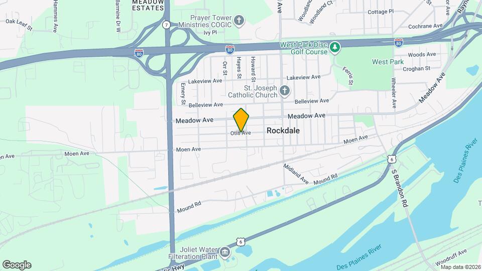 634 Hays Map and Location Details