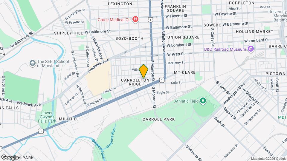 423 S Payson St Map and Location Details