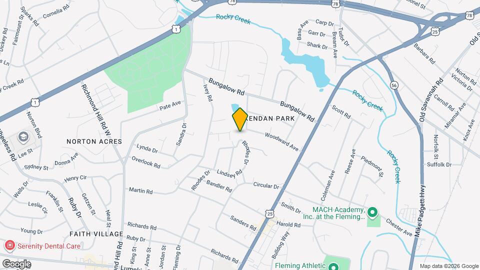 2541 Rhodes Dr Map and Location Details