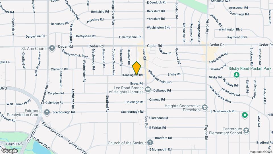 3154 Kensington Rd Map and Location Details