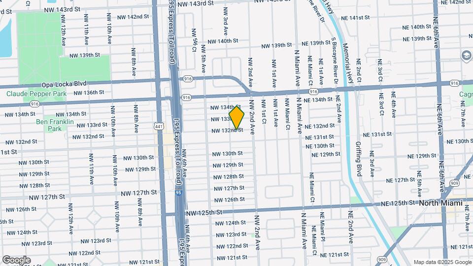 340 NW 132nd St Map and Location Details