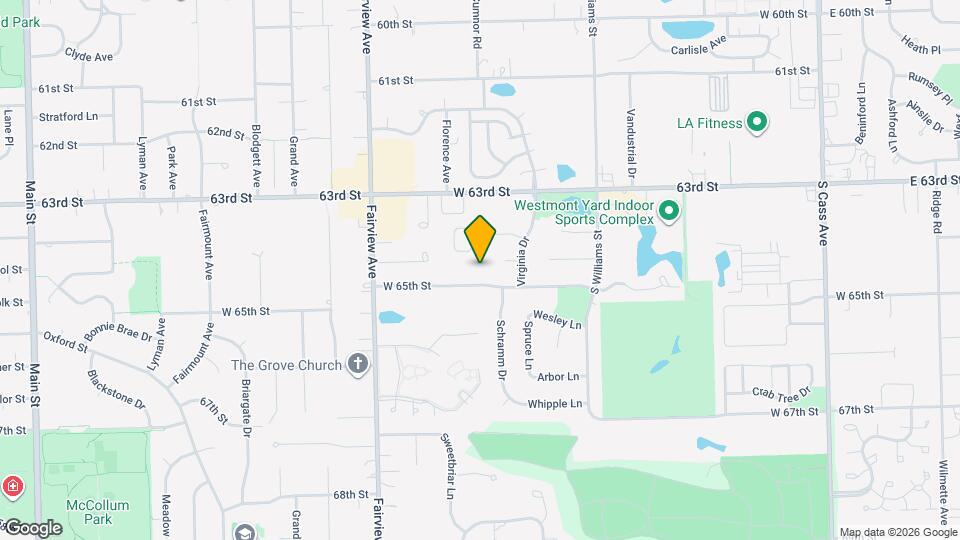 604 W 65th St Map and Location Details