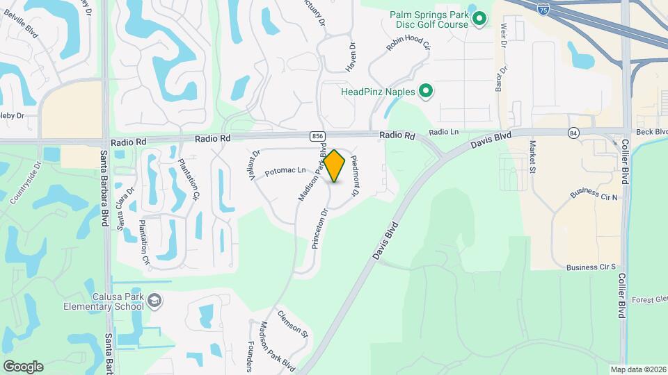 8066 Princeton Dr Map and Location Details