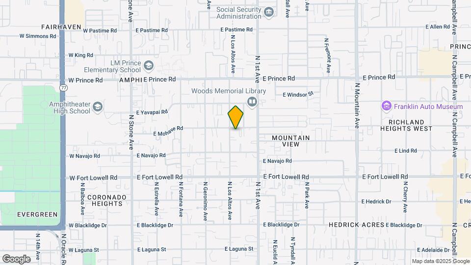 508 E Mohave Rd Map and Location Details