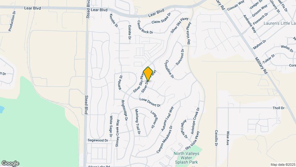 9710 Silver Desert Way Map and Location Details