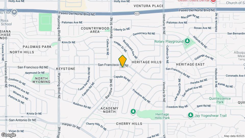 8505 Ironside Ave NE Mapa y Detalles de la Ubicación