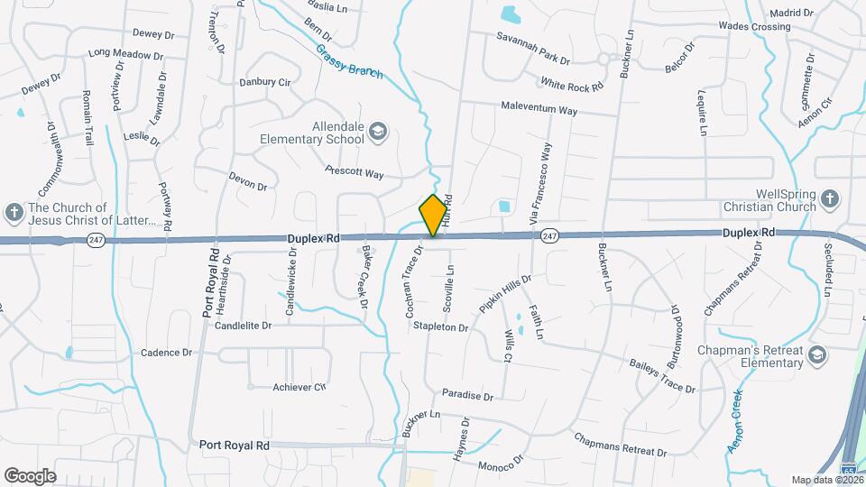 2904 Torrence Trail Map and Location Details