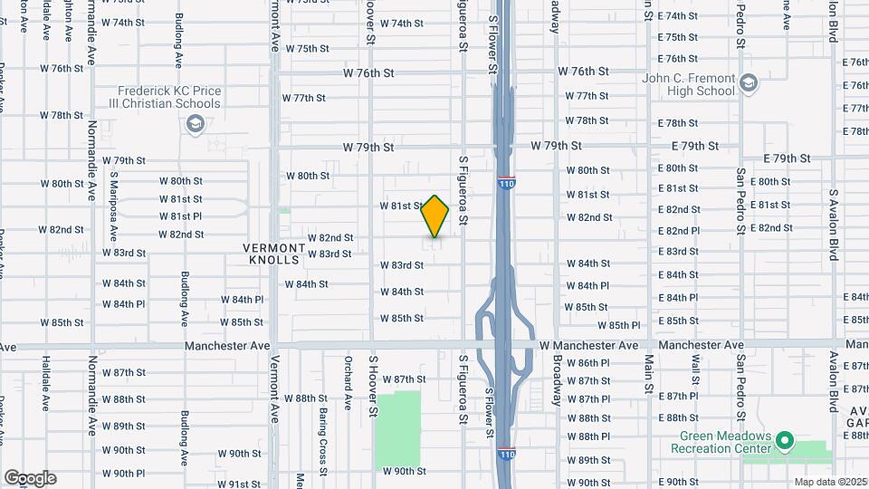 538 W 82nd St Map and Location Details
