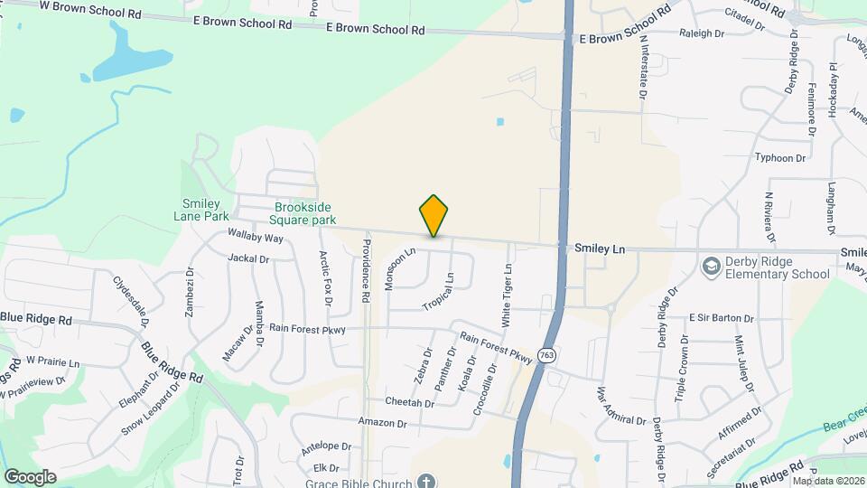 4117 Monsoon Ln Map and Location Details