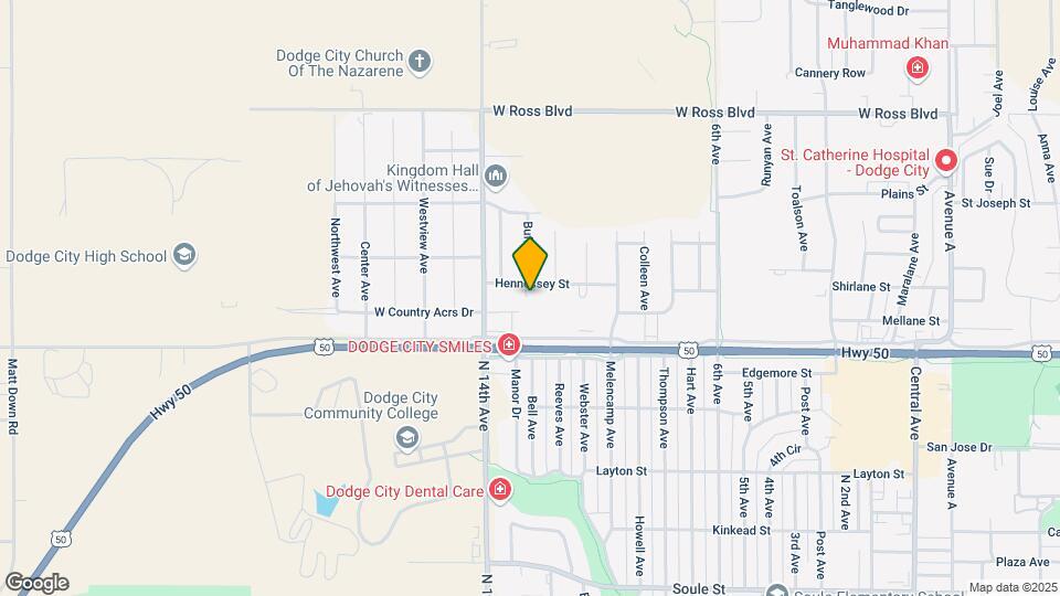 1403 Hennessey St, Unit 41 Map and Location Details