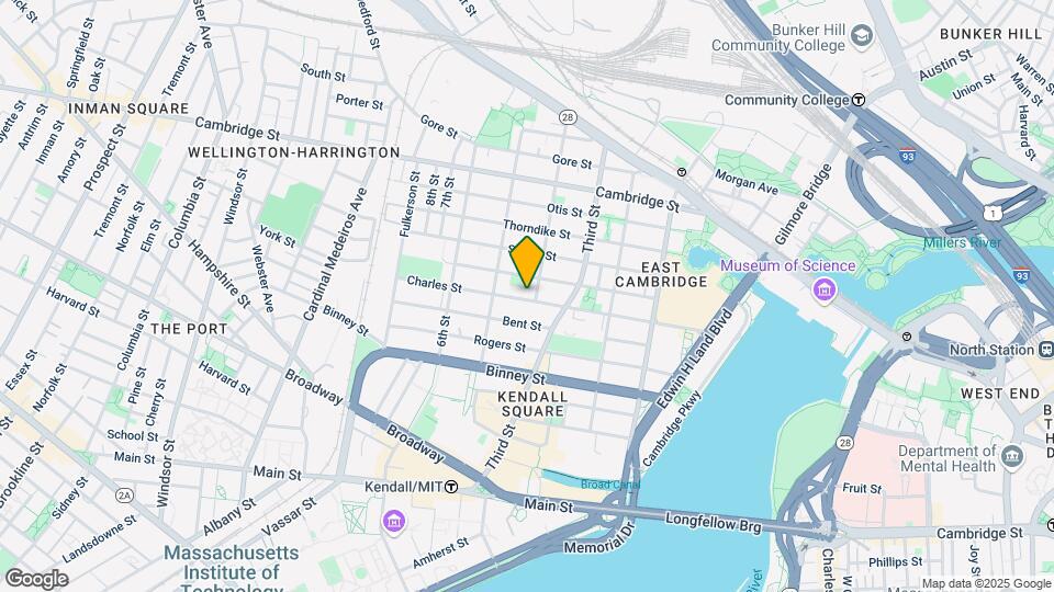 153 Charles St, Unit 1 Map and Location Details