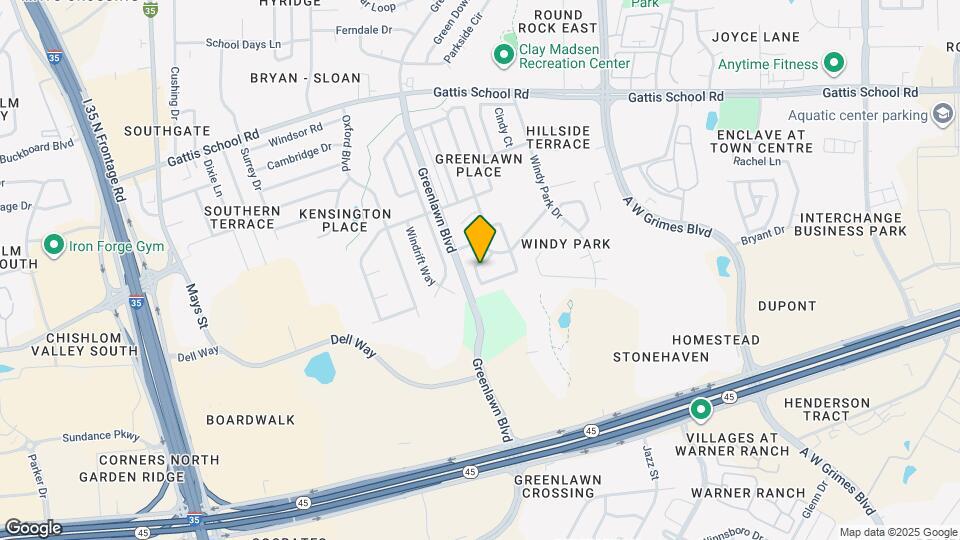 2317 Friarcreek Loop Map and Location Details