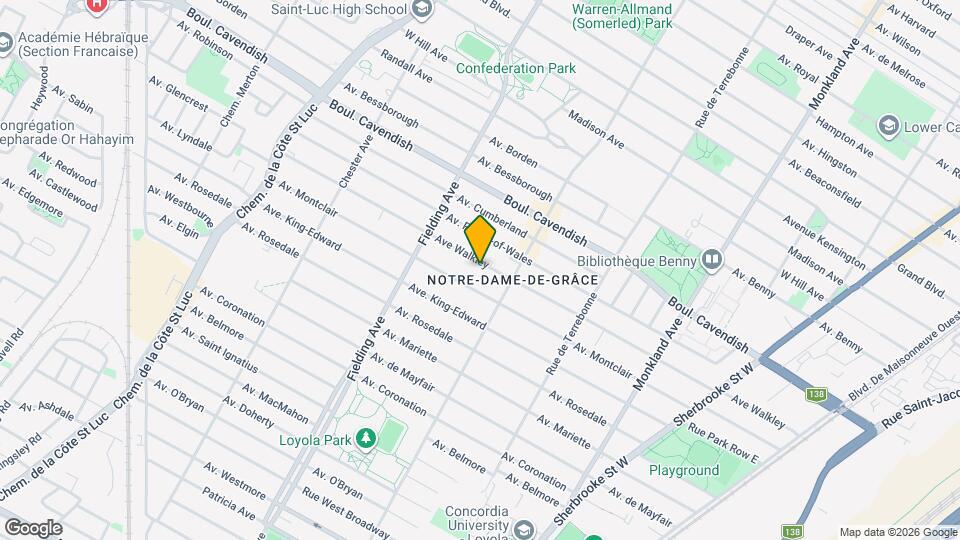 4870 Walkley Av Map and Location Details