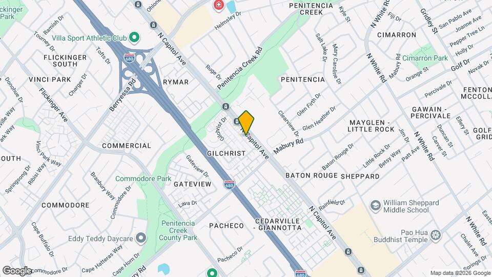 817 N Capitol Ave Map and Location Details