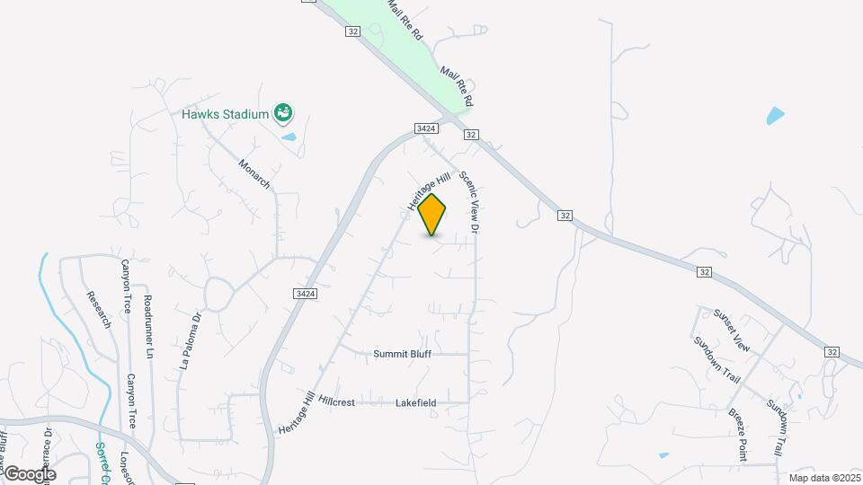 1135 Twisted Oak Ct Map and Location Details