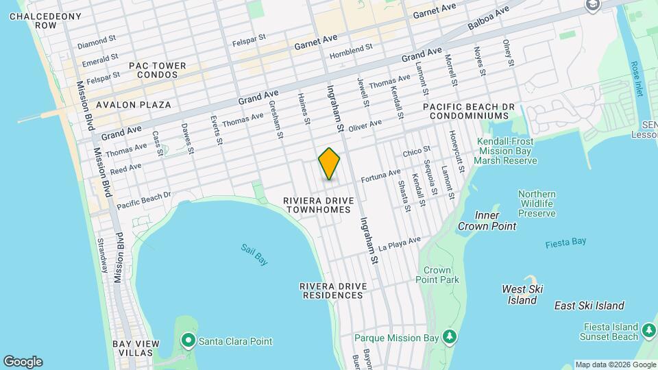 1504 Fortuna Ave Mapa y Detalles de la Ubicación