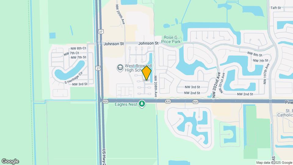 20824 NW 3rd Ct Map and Location Details