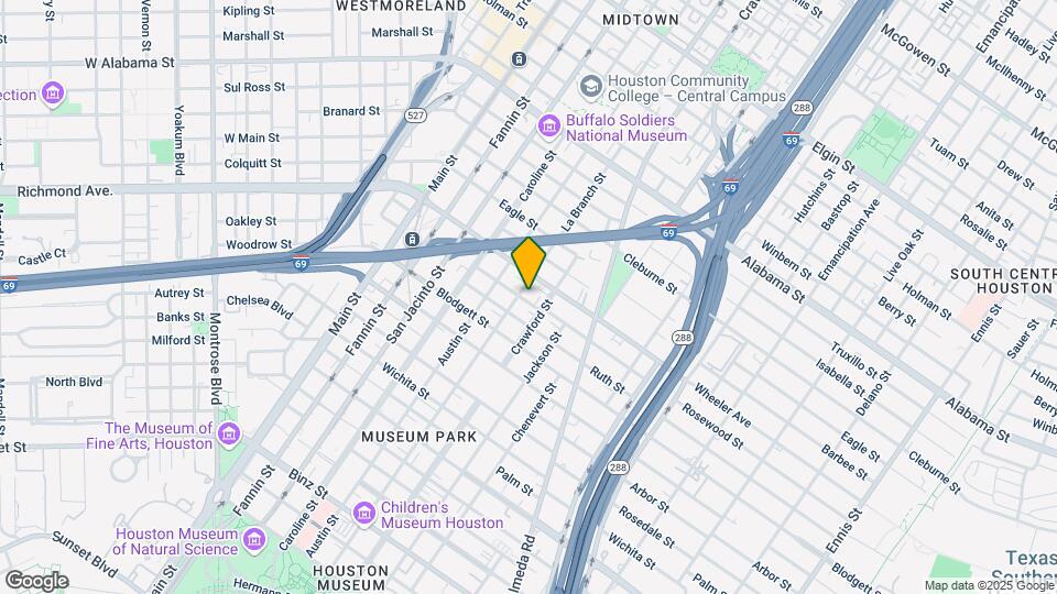 1505 Rosewood St Map and Location Details