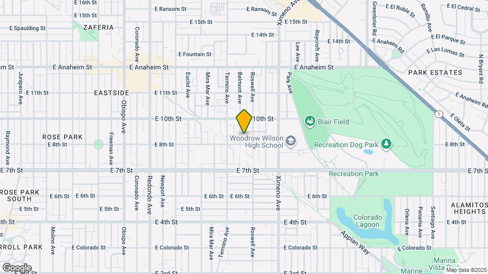 826 Belmont Ave Map and Location Details