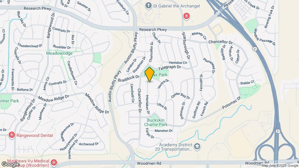 8065 Interlaken Dr Map and Location Details