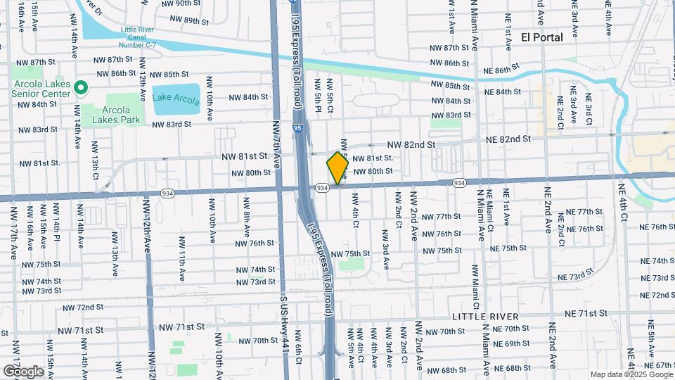 500 NW 79th St Mapa y Detalles de la Ubicación