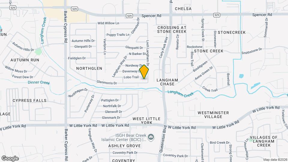 17318 Glenmorris Dr Map and Location Details