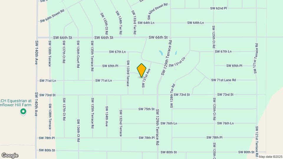 13104 SW 70th Ln Map and Location Details